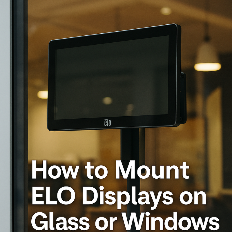 How to Mount ELO Displays on Glass or Windows